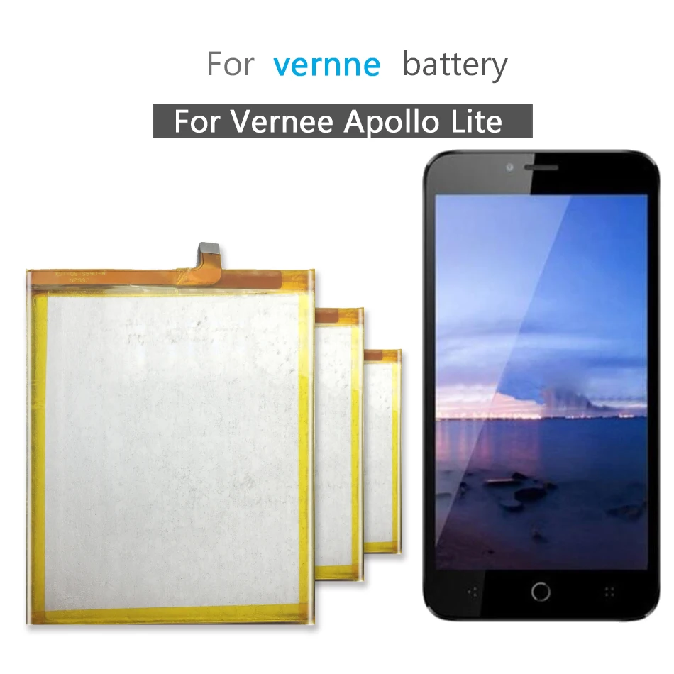 3180 мАч для Vernee Apollo Lite SD456074PE запасная батарея мобильного телефона + бесплатный