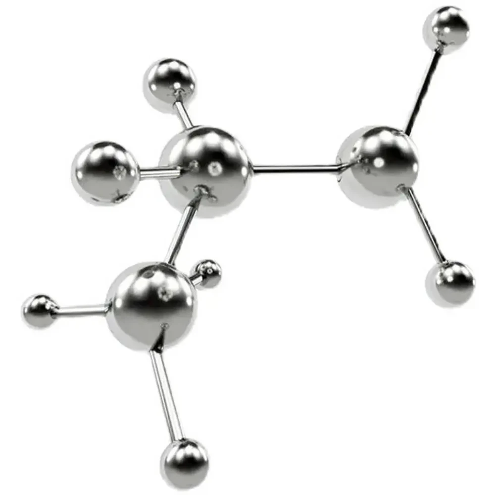 

Новинка 2023, Серьги серебряного цвета с геометрической молекулярной структурой для Мужчин, Ювелирные изделия, модные трендовые подарки для девушки