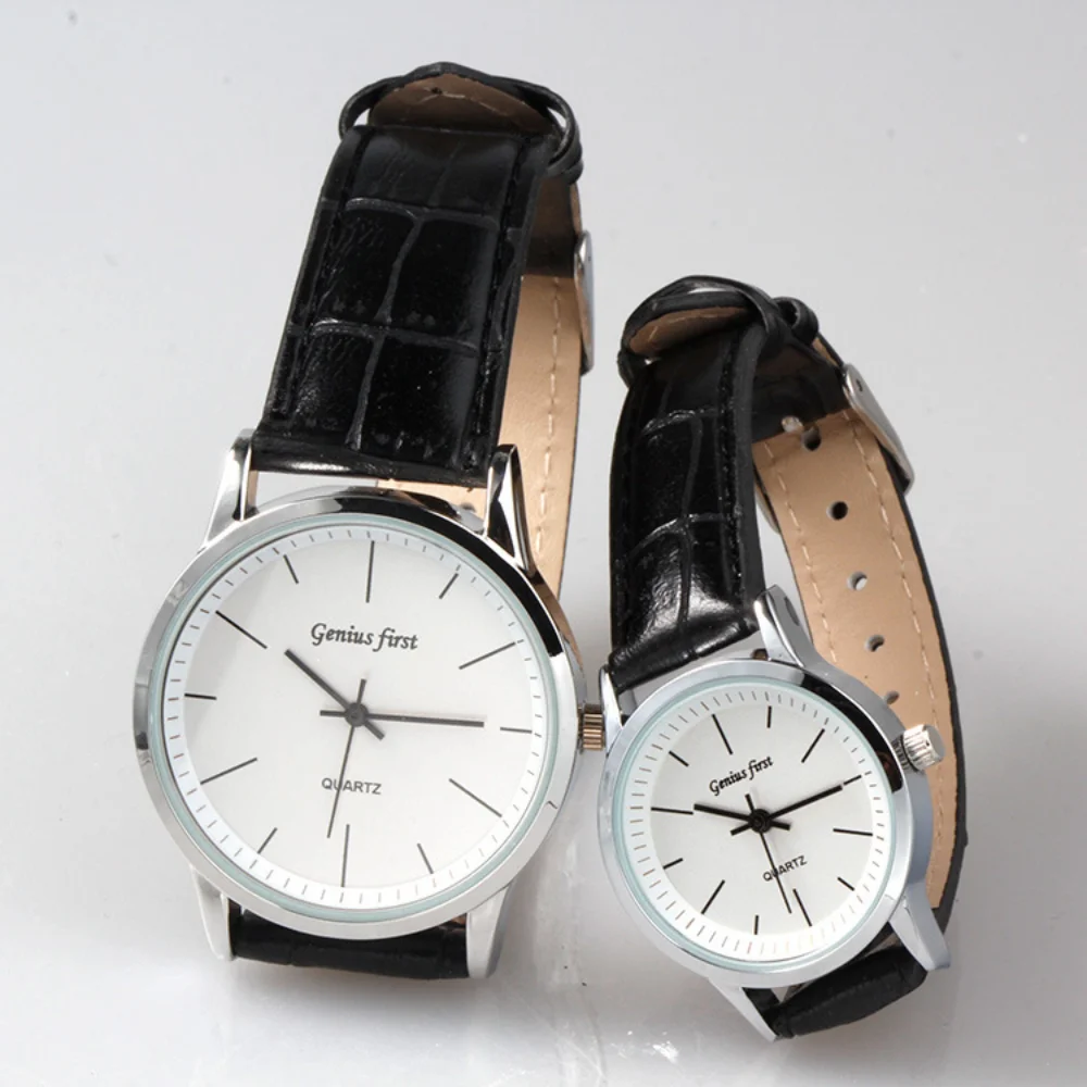 Couple  Fashion Belt Student Watch Business Quartz Watch