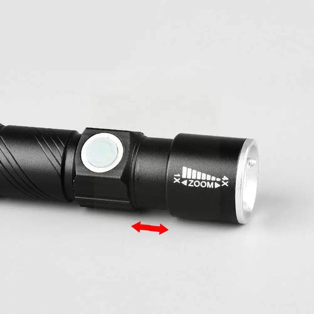 

Led Mini Usb Rechargeable Small Flashlight Portable Knife Car Camping Camping In Flashlight Q5 Zoom Equipment U4a2