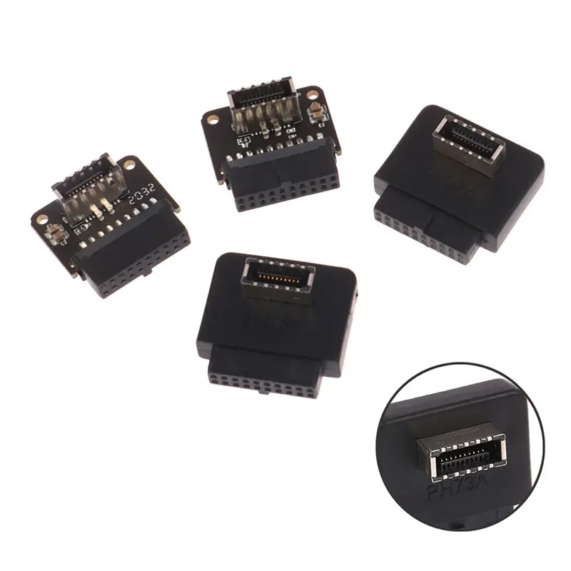 

USB-адаптер с разъемом USB 19P/20P на TYPE-E