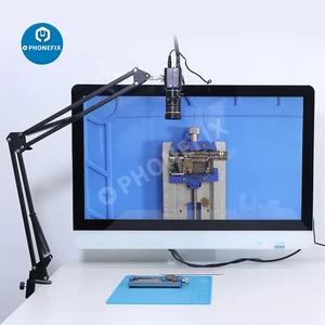 Camera Table Stand Adjustable Arm Brakets for Microscope Digital Camera Holdiing Video Recording 40mm to 50mm Adapter Braket