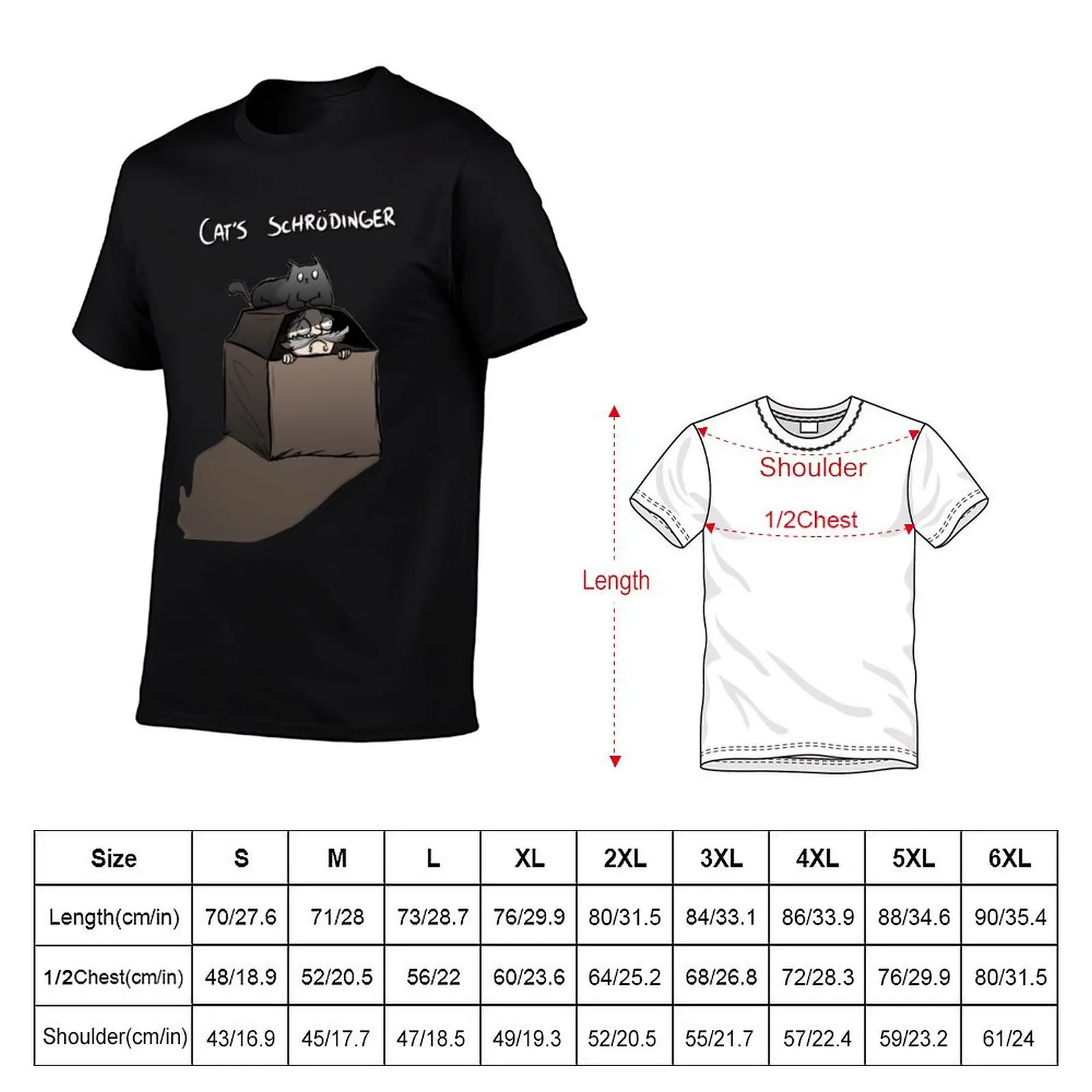 Футболка Cat's Shrodinger, спортивная дышащая футболка с короткими рукавами (art.: 3920dbe71dc23) - 3920dbe71dc23