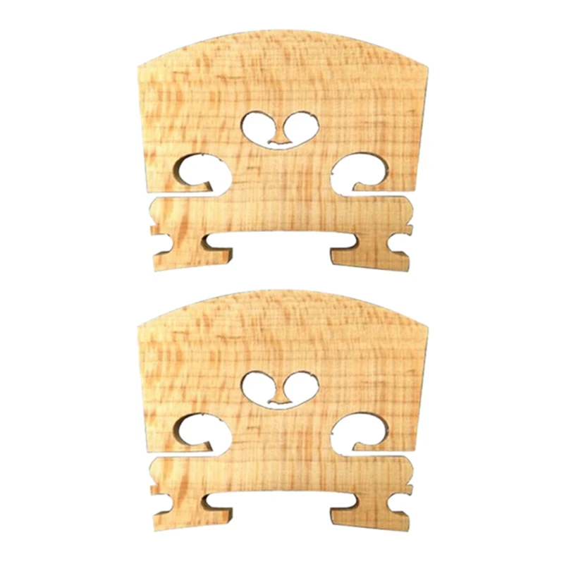 

2X Full Size 4/4 Violin Bridge