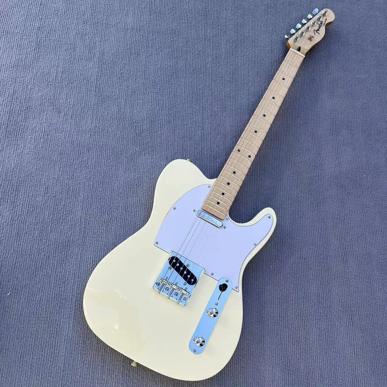 

Hot Tele electric guitar high quality basswood Body maple neck custom 6 string Guitars telecast-er style real photos GDSRGBGFEG