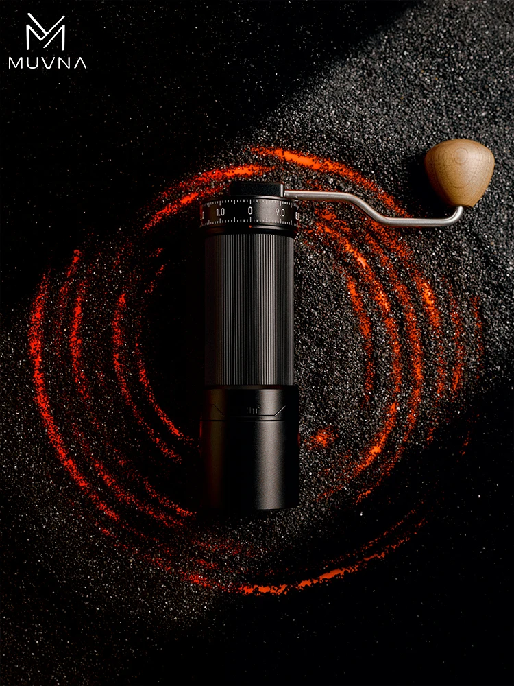 Ручная кофемолка MUVNA GM2 420 дюйма нержавеющая сталь 44 мм
