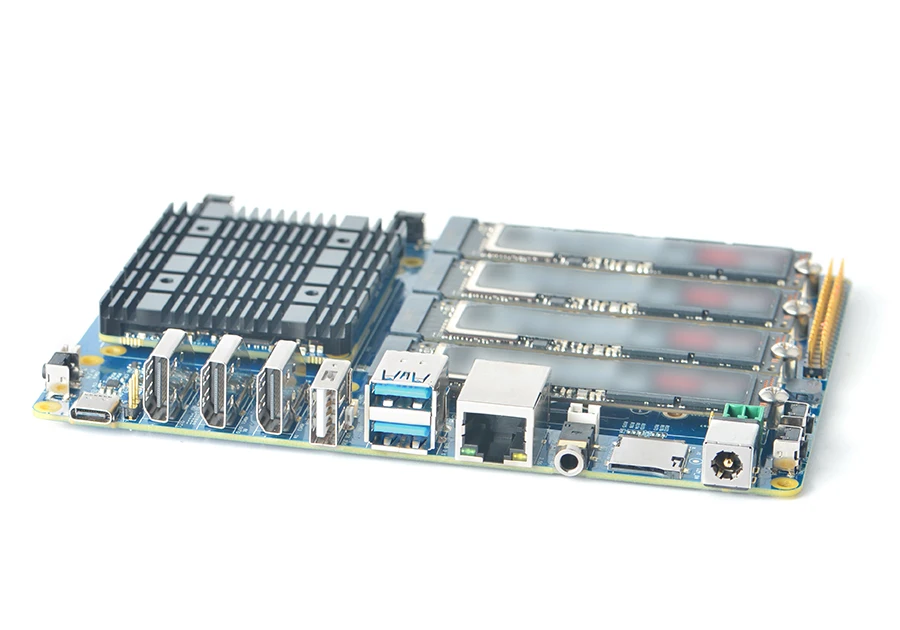 M3588-NAS 2.5G RK3588 4xPCIe3.0 4K/8K NVME SSD