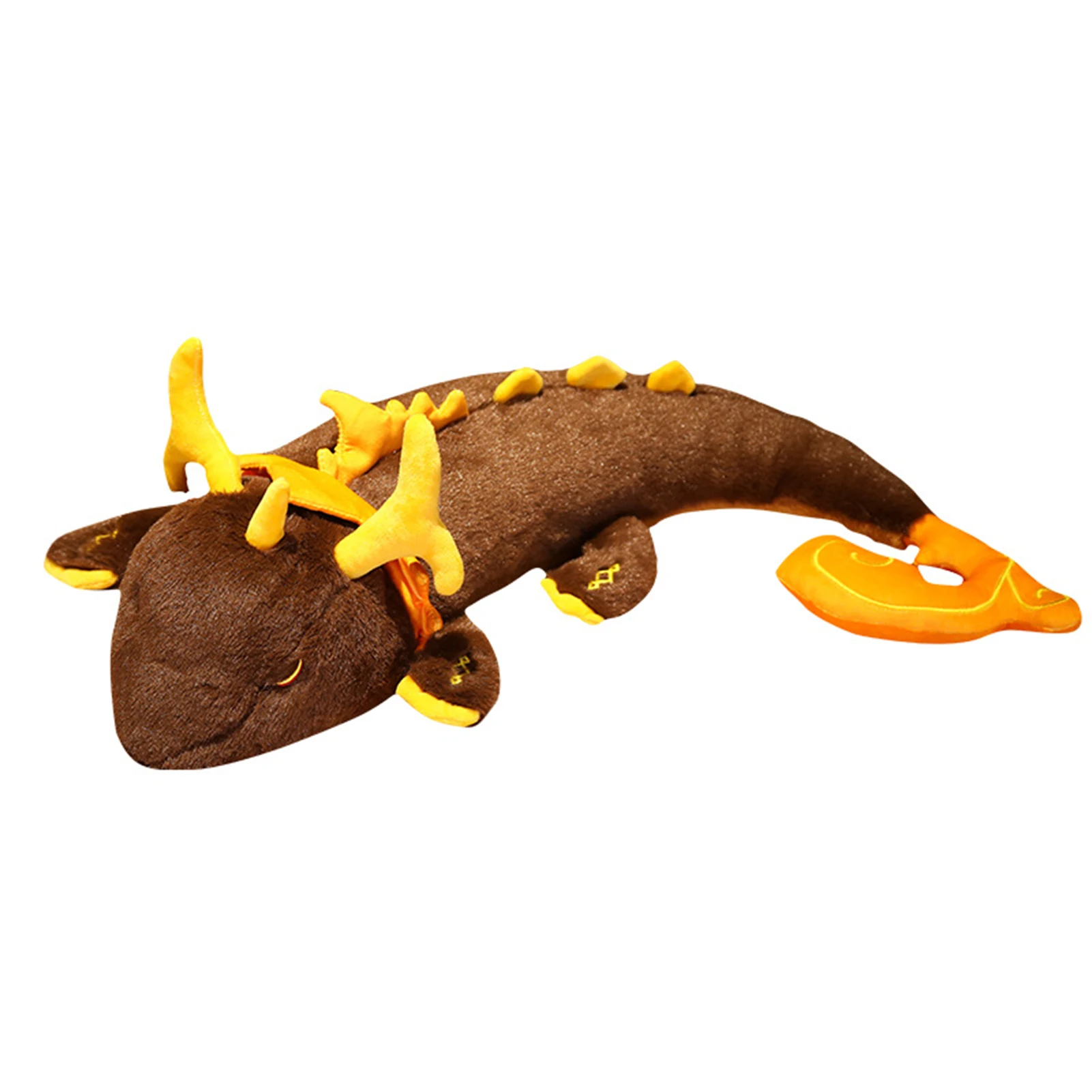 

Genshin Impact Morax Dragon Plush Genshin Impact Figure Zhongli Plushie Pillow 28 Inches Room Decor
