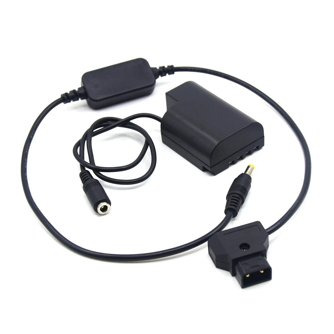 Декодированная поддельная батарея DMW-BLF19E + понижающий кабель питания D-TAP для Panasonic