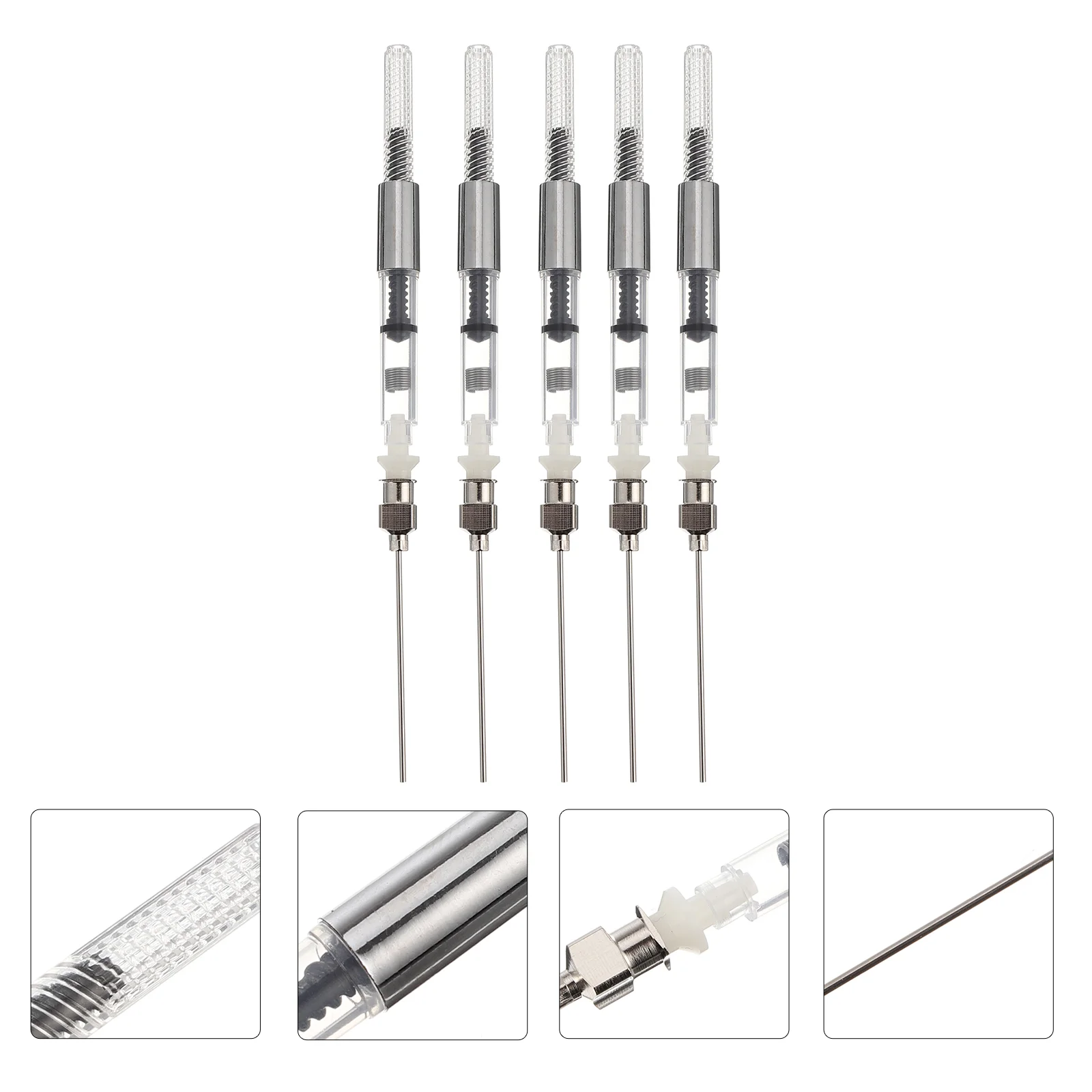 

Ink Pen Fountain Filler Absorber Syringe Cartridge Assistant Fill Device Converters Ballpoint Tool Auxiliary Replacement