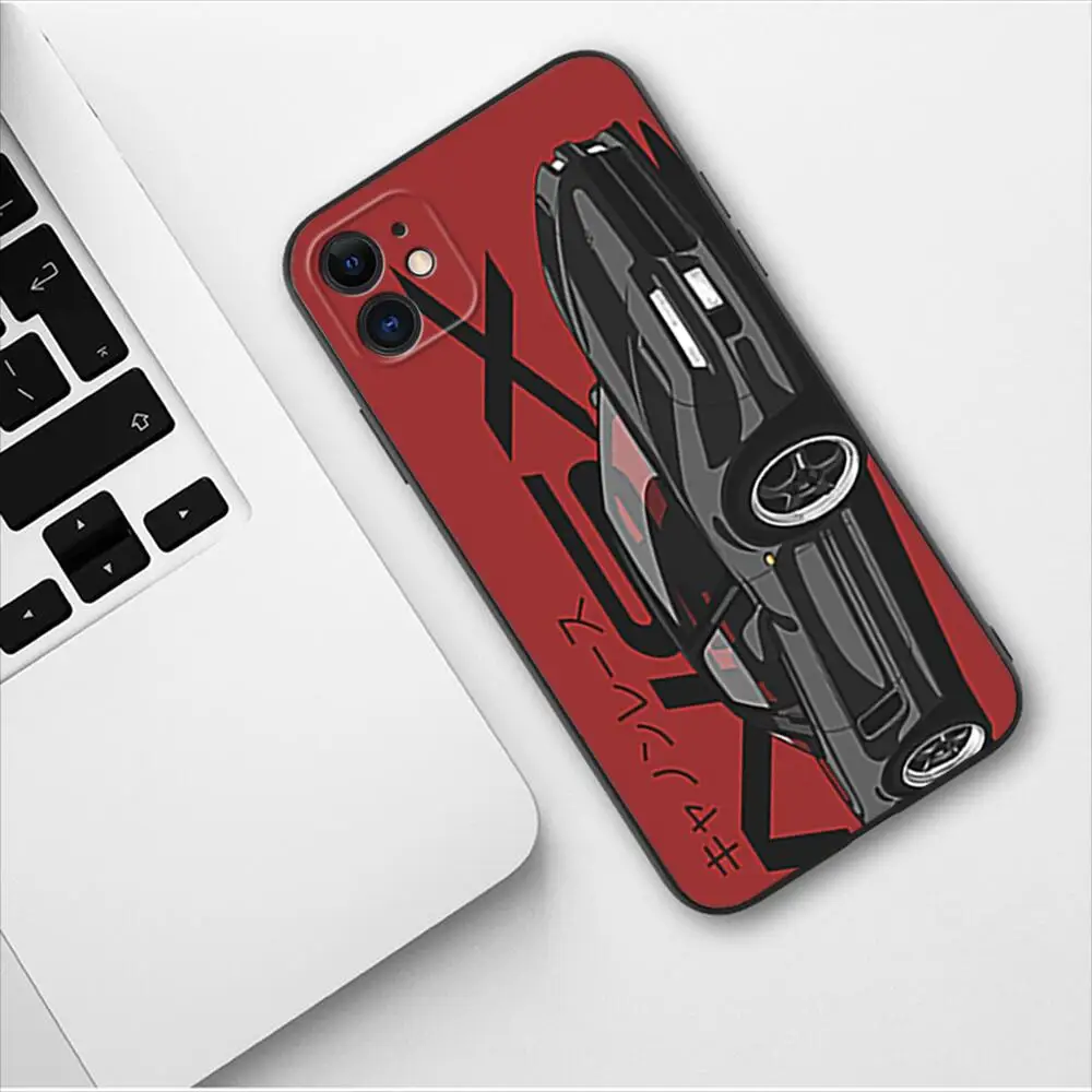 Japan JDM Nissan Sports Car Luxury Phone Case For Apple IPhone 13 12 11 14 Pro Max Mini XR X XS  Max 6S 6 7 8 Plus SE 2020 Cover
