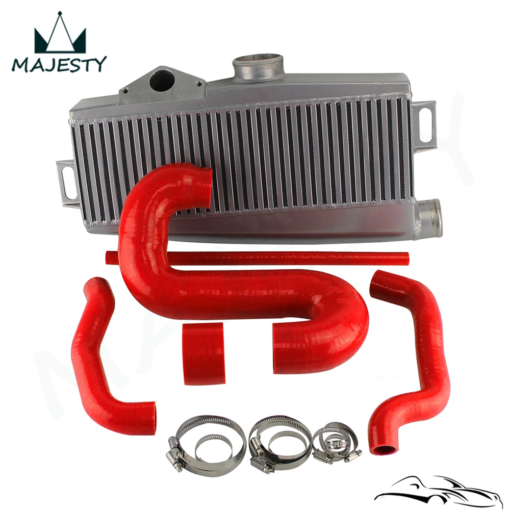 

Top-Mount Turbo Intercooler with Silicone Hose for Subaru Impreza WRX STI 02-07 Saab 9-2x Aero 05-06 EJ20 EJ25
