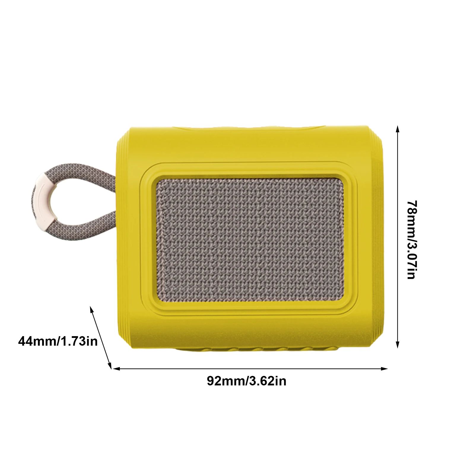 Портативный защитный чехол для JBL GO 3 хранения колонок с синими зубьями чехлы из