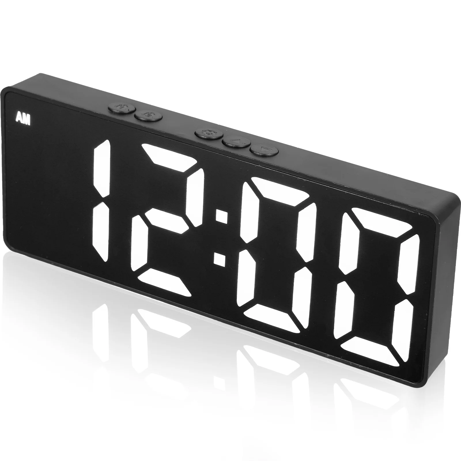 

Bedroom Portable Alarm Clock Clock With Temperature Display Small Digital Clock for Home Friends Bedroom Decorate