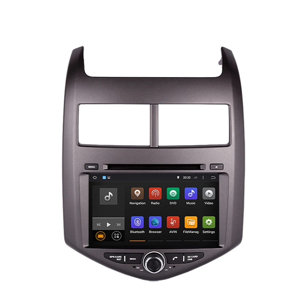 

Android 10.0 Car GPS Navigation For Chevrolet Chevy Aveo Sonic 2011-2020 Octa Core Car Radio DVD Player Multimedia Head Unit