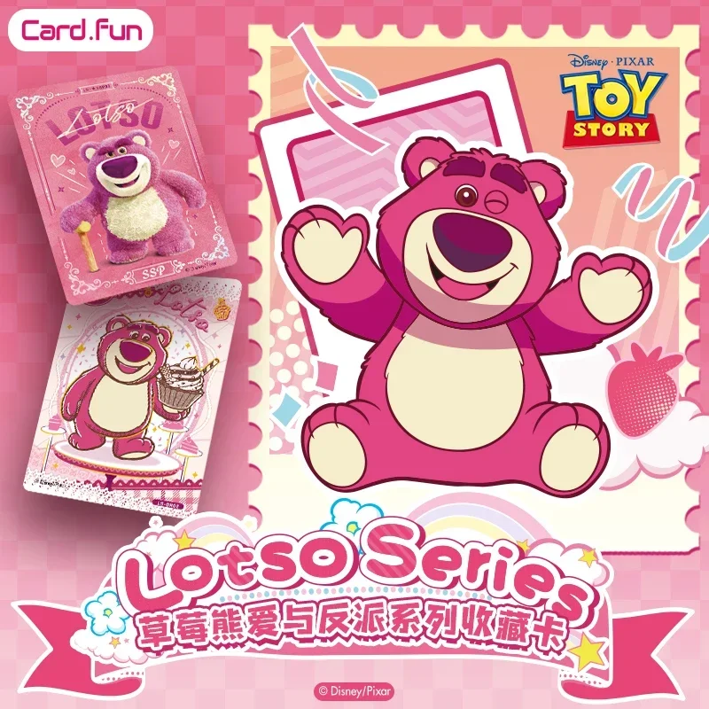 Подлинная карта Disney Lots-o-Huggin Bear серия клубничного медведя Love and Villains коллекция