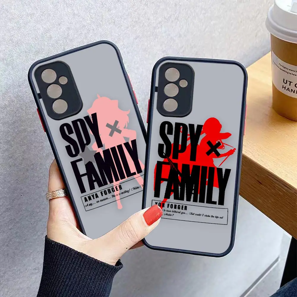 

Anime Manga Yinuoda Spy X Family Matte Case For Samsung M52 M33 M32 J2 J5 J7 J6 PLUS J4 J8 M10 M20 M23 M30S M31 M51 M62 5G Case