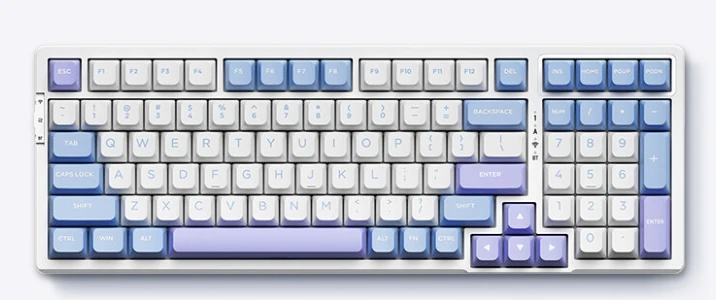 Новая беспроводная проводная игровая клавиатура VGN V98PRO V2 RGB на заказ, несколько вариантов цвета, низкая задержка и тихая для ПК (art.: 3920cfe2ec2ab) - 3920cfe2ec2ab