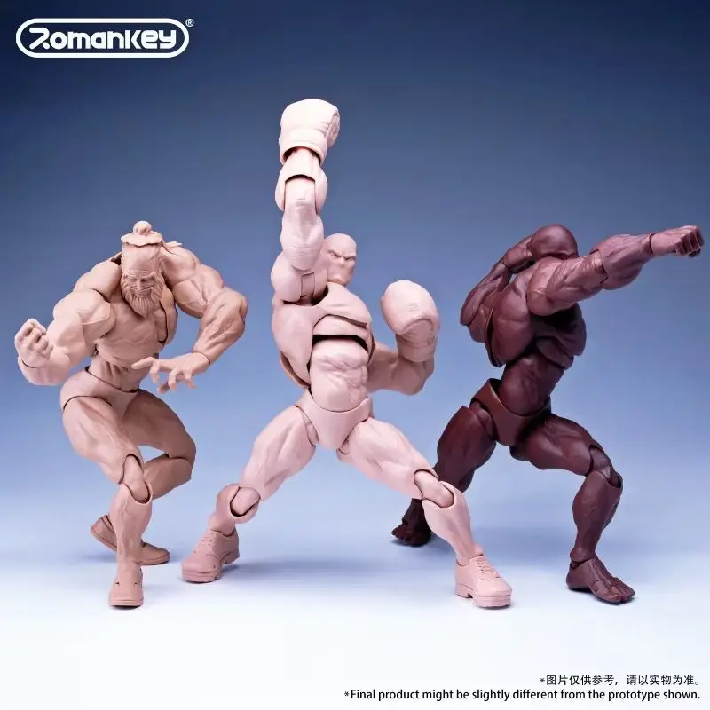 Фото 18 см Romankey 1/12 Big Guy X Cowl Alma003 Супер гибкий шарнирный корпус Strong Muscle Мужская фигурка Куклы Коллекция Подарочная игрушка №2