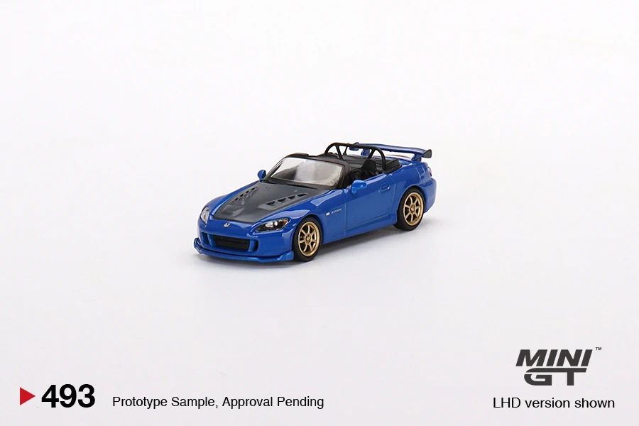 

MINIGT 1:64 Honda S2000 (AP2) Mugen Monte Carlo Blue Pearl LHD MGT00493-CH