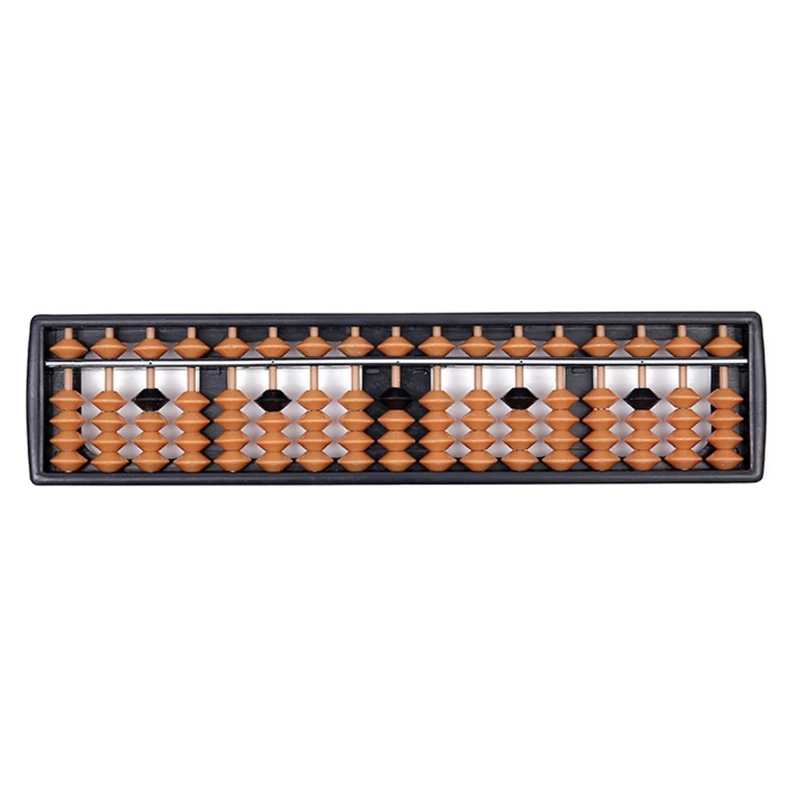 

Premium Retro ABS Abacus Professional 17 Column Abacus Calculator Ideal for Students Teens Teachers School Math Lessons K1KF