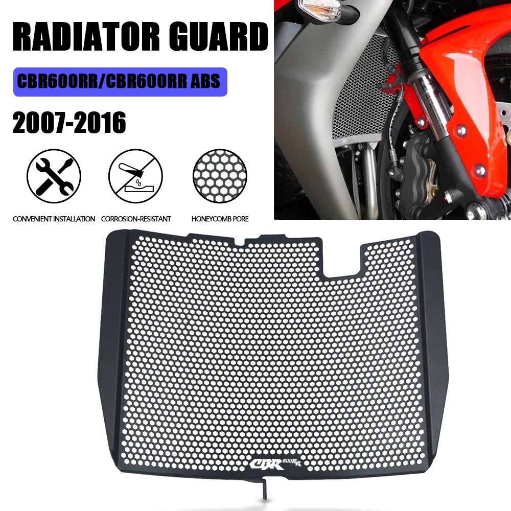 

CBR600RR 2023 Radiator Grille Guard Protection Cover For Honda CBR 600 RR 2007 2008 2009 2012 2013 2014 2015 2016- CBR600 RR ABS