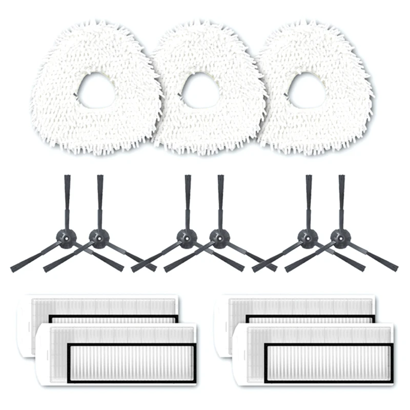 

Тканевая швабра, боковая щетка, фильтр для робота-пылесоса NARWAL J1 YJC003