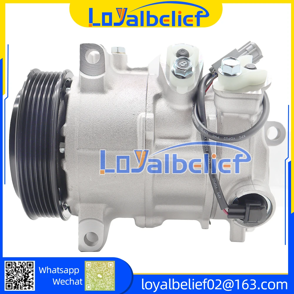 Фото Компрессор кондиционера 6SEU16C для Jeep Patriot Compass Dodge Caliber 2009-2015 гг., артикулы 55111610AB, RL111610AB, 447150-0751, 55111610AC №3