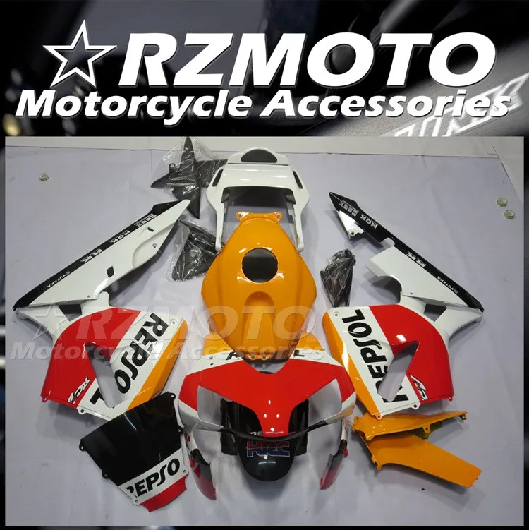

Новый комплект обтекателей для мотоцикла ABS Подходит для HONDA CBR600RR F5 2003 2004 03 04 Комплект кузова Repsol