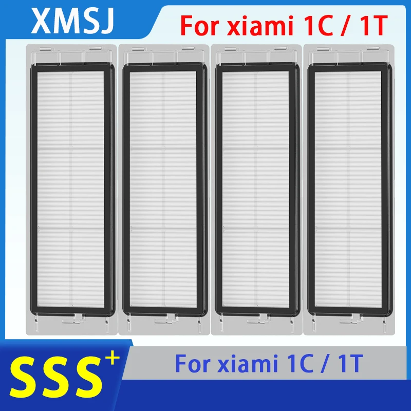 

For Xiaomi Mijia 1C / 2C / 1T Dreame F9 Hepa Filter Parts Robot Vacuum Cleaner STYTJ01ZHM Main Brush Rag Replacement Accessories