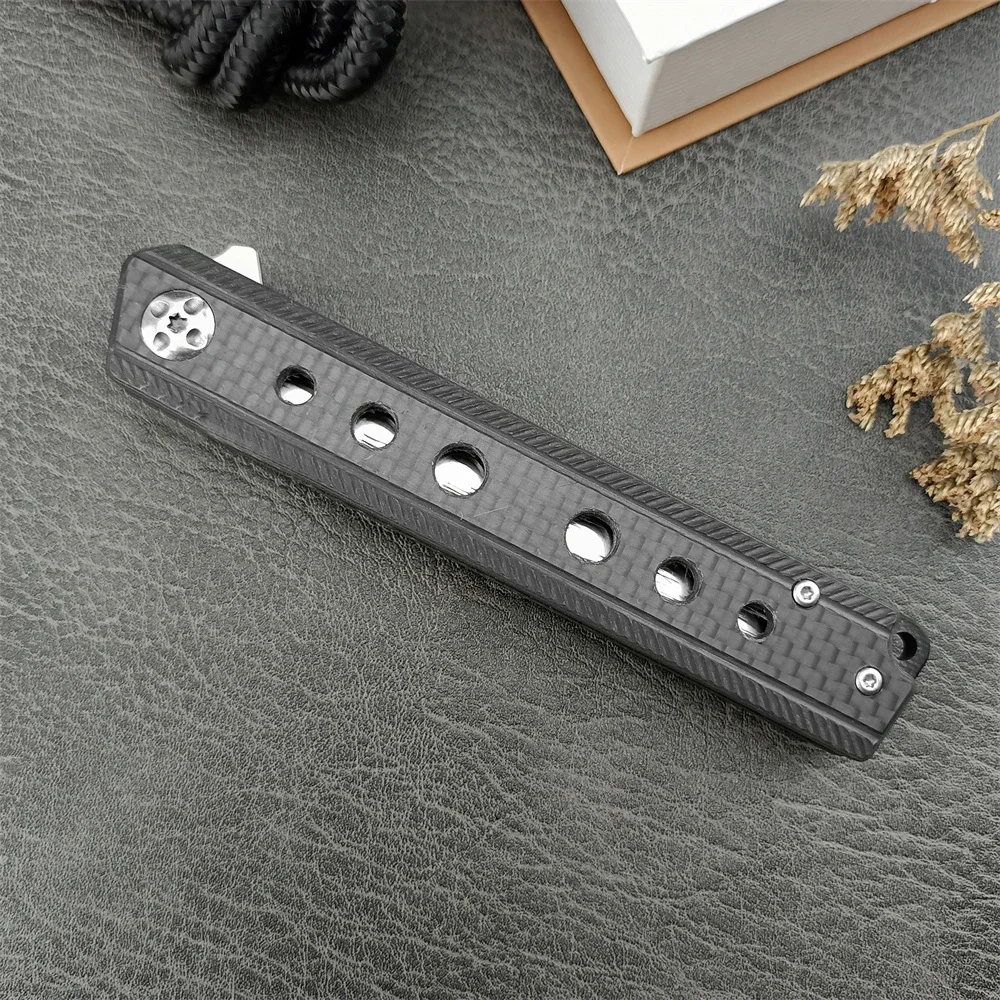 Походный Складной нож 440C со стальным лезвием G10 инкрустированный ручкой из