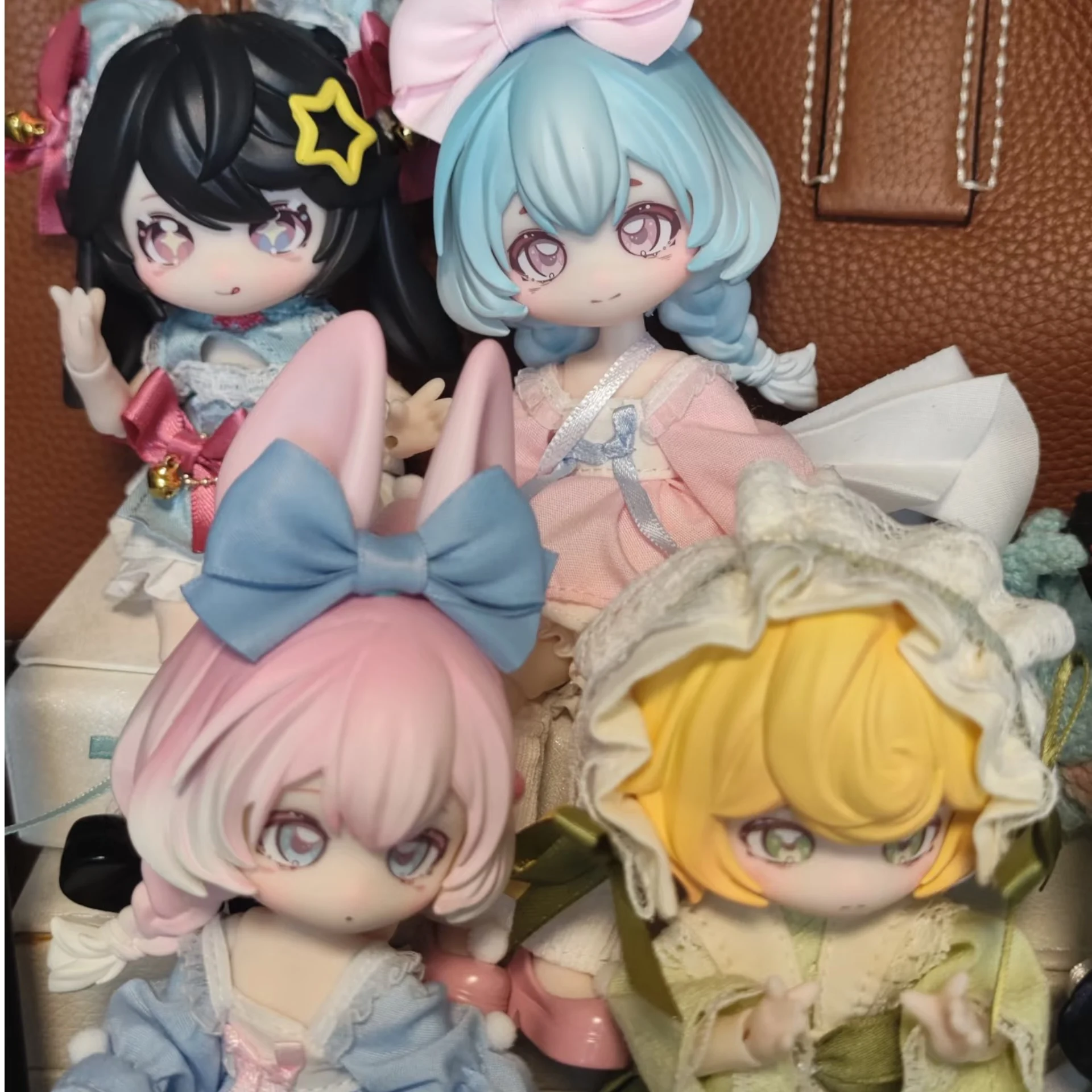 Подлинная 1/12 Bjd недейная кукла Jump Lunar Time Bunny Baby Series слепая коробка подвижная
