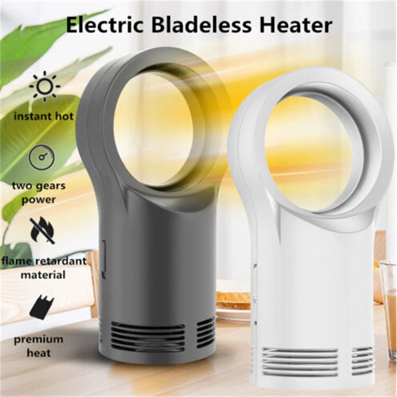 

Electric Air Heater Bladeless Heater 110/220V Powerful Warm Blower Fast Heater Portable Desktop Foot Warmer Bedroom Home