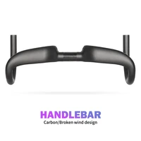 road bicycle carbon handlebar bicycle accessories 400420440mm matt bicycle handle bike parts internal routing