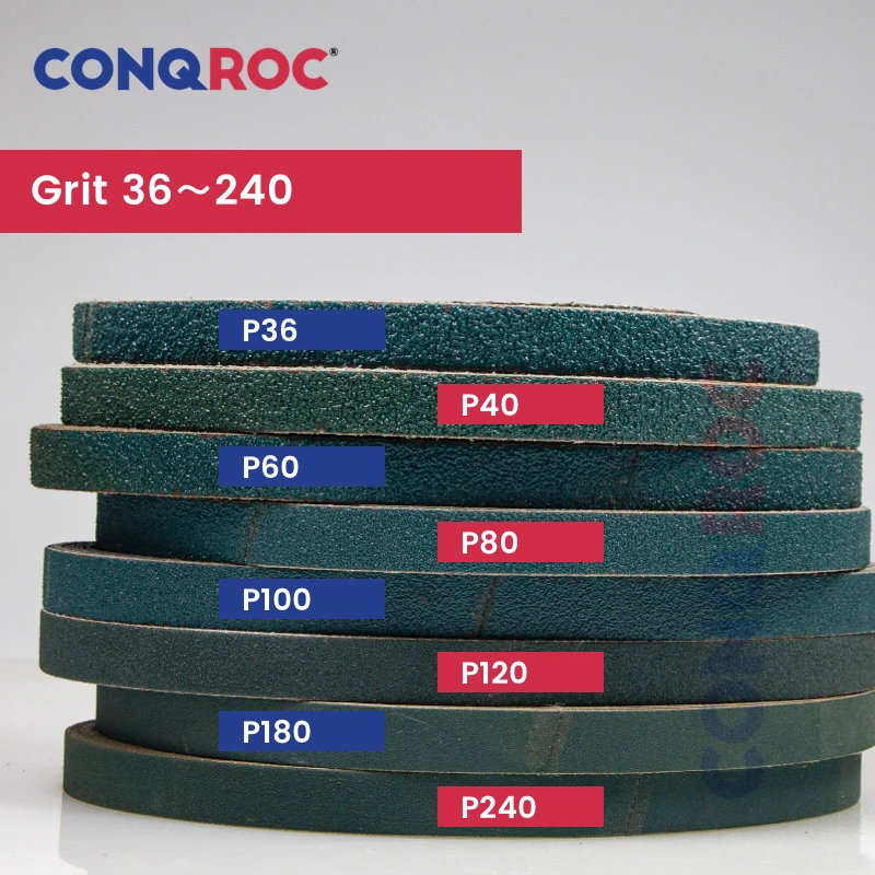 Шлифовальные ленты 13x457 мм плавленый глинозем цирконий 20 шт. 1/2 x 18 дюймов