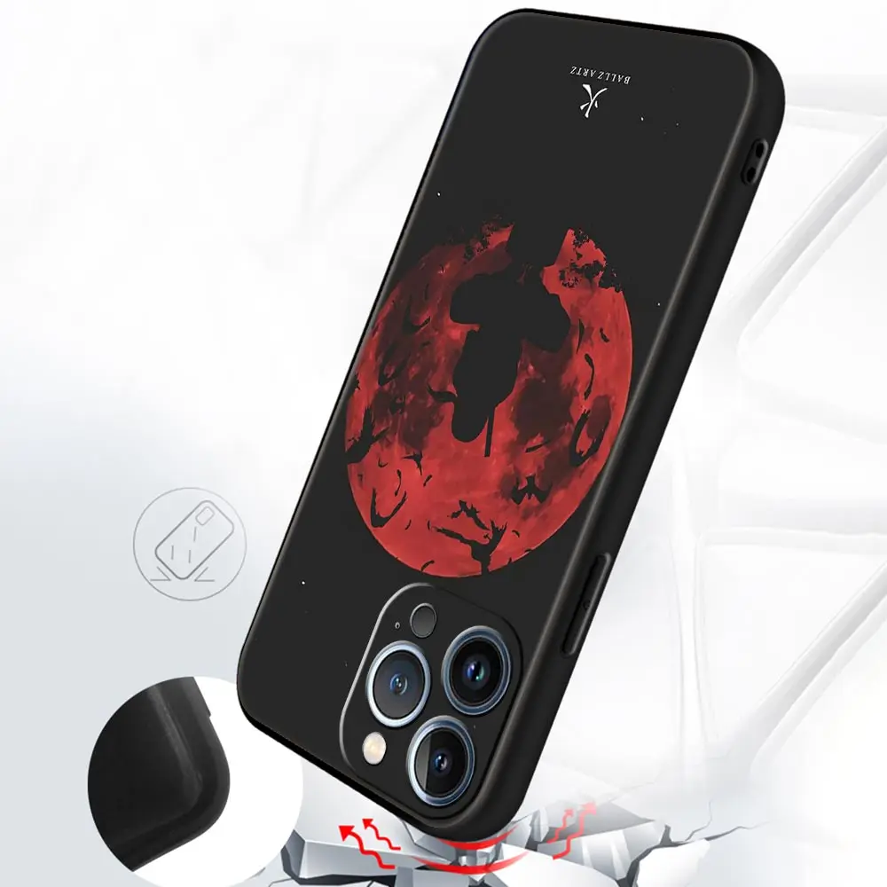 naruto itachi skunk case for apple iphone 11 7 13 pro max 12 xr x 6 12 mini 5 6 plus se phone cover shell hot original bag free global shipping