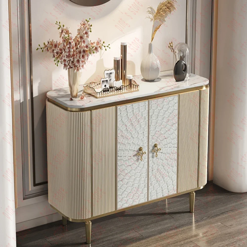 Шкаф для гостиной буфет Роскошный многофункциональный стеллаж хранения обуви