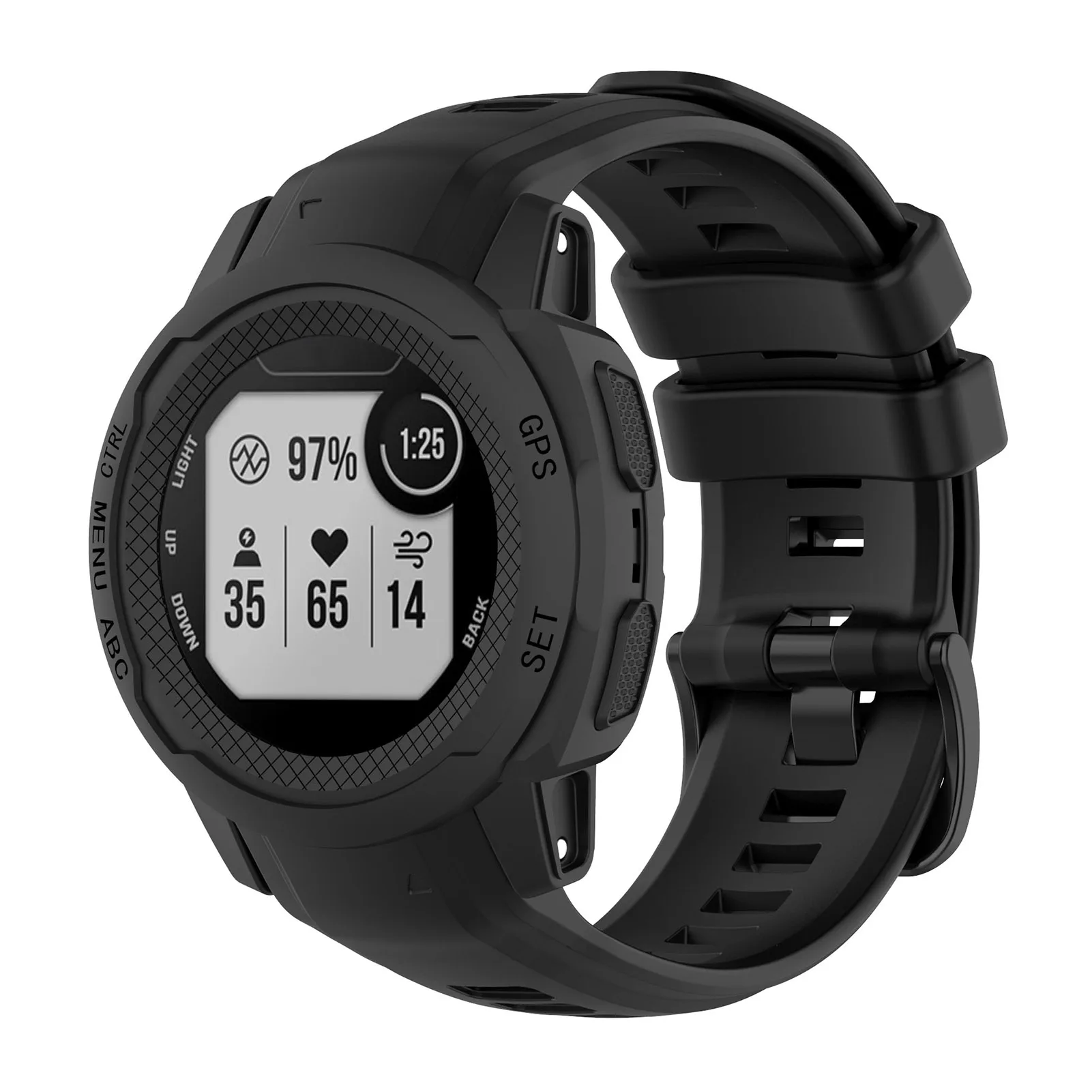 

Ремешок силиконовый для смарт-часов ForGarmin Instinct 2S, сменный Браслет, удобные аксессуары для наручных часов
