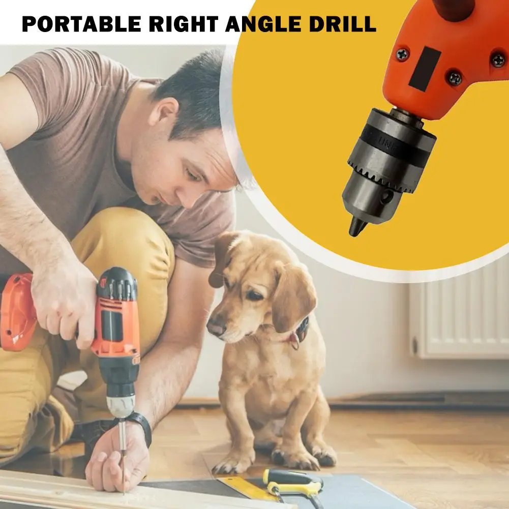 

90 Degree Right Angle Drill Superior Quality Electric Power Cordless Skillful Manufacture Attachment Chuck Adapter