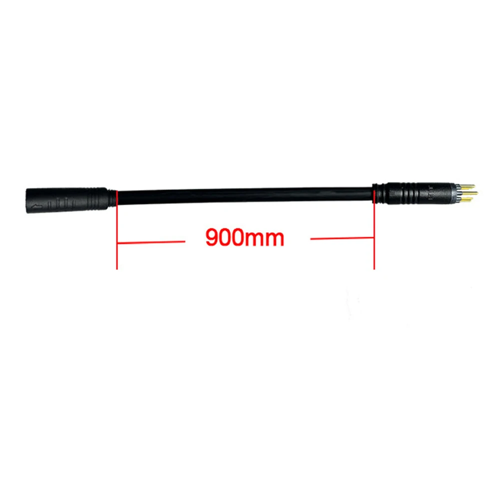 

Motor Cable Extension Cable Cycling 90cm/120cm Durable Practical Motor Extension Wire Waterproof Nine-core Wire