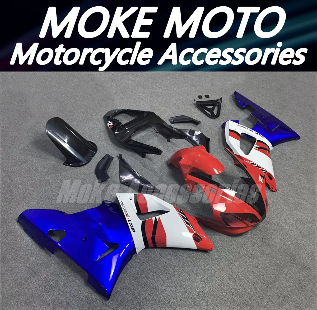 Комплект обтекателей для мотоцикла подходящий Yzf R1 1998-1999 комплект кузовных работ