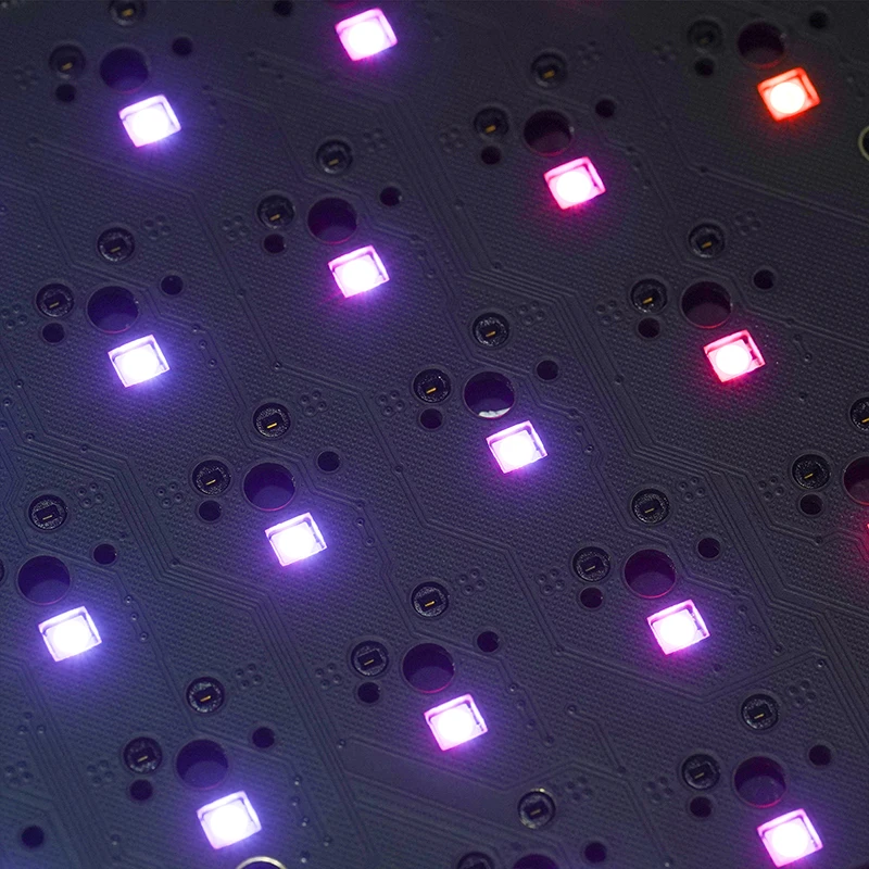 DZ64 Rgb печатная плата с левым переключением 64 клавиши горячий разъем клавишами со