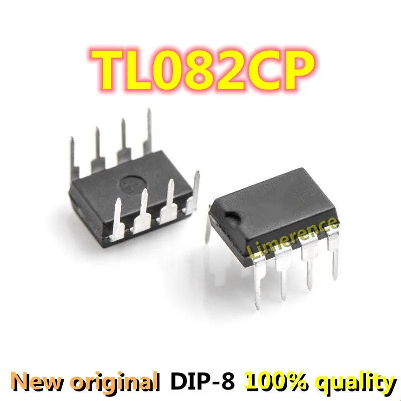 Новый и оригинальный чипсет IC TL082CP DIP-8 TL082 TL082CN DIP8, 20 шт.