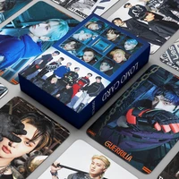 54pcsset kpop ateez the world ep 1 movement lomo cards new album postcards high quality photocards fans collection gift