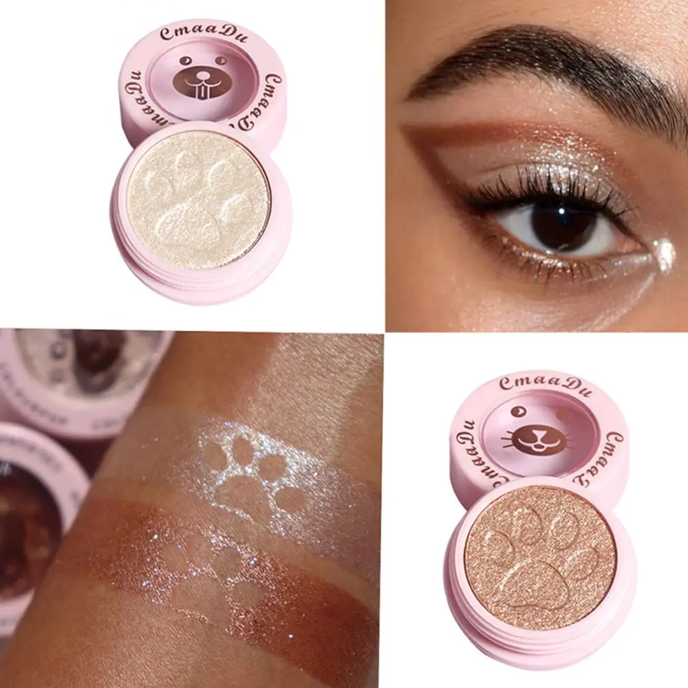 

Cosmetic Smoky Pigmented Eyeshadow Glitter Pearlescent Matte Shimmer Eyeshadow