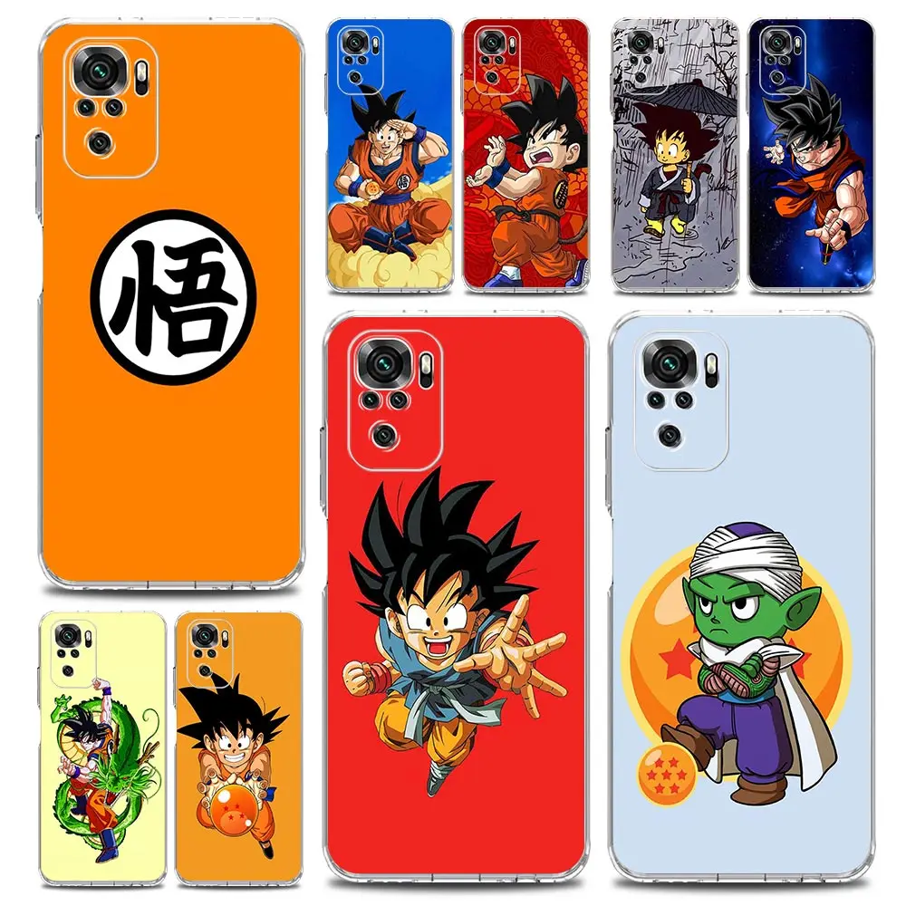 Чехол Dragon Ball Z для Xiaomi Redmi Note 10 5G Pro 9s 4G 9 7 8 8T 9T 10S |