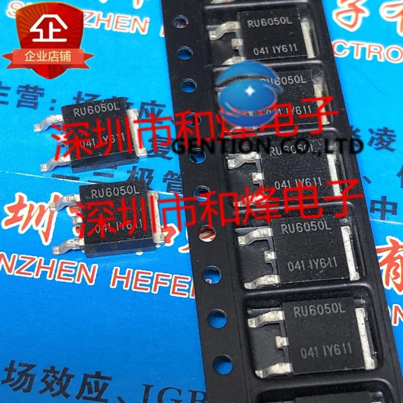

10 шт RU6050L TO-252 60V 50A в наличии 100% новый и оригинальный