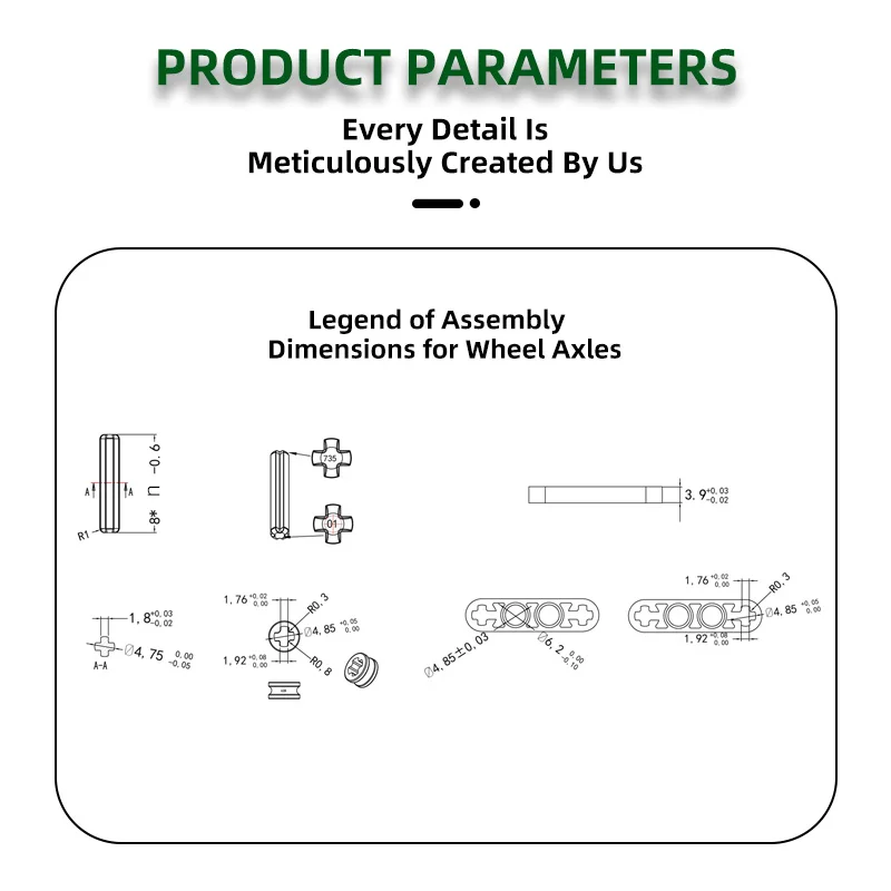 20 шт./партия детский шарнирный блок с отверстиями