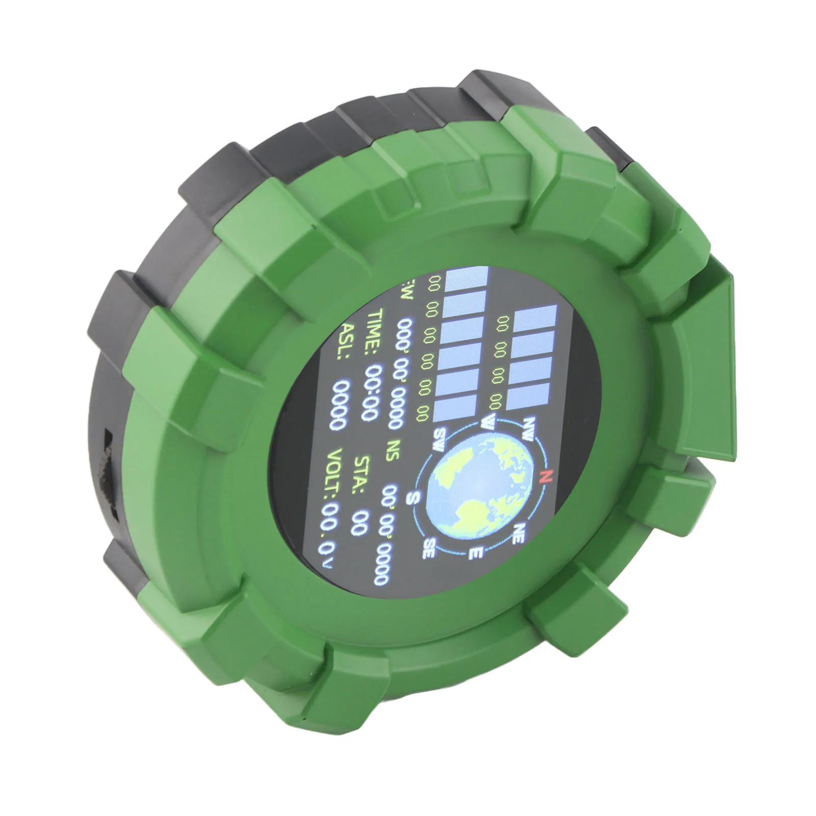 Автомобиль HUD Дисплей Интеллектуальный высотный компас Вождение миль Время