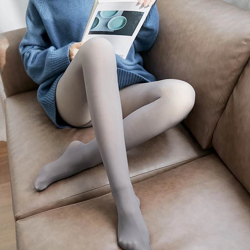 

Новинка, прозрачные леггинсы, термочулки, женские полупрозрачные колготки, леггинсы с подкладкой, флисовые зимние трусики, полупрозрачные колготки